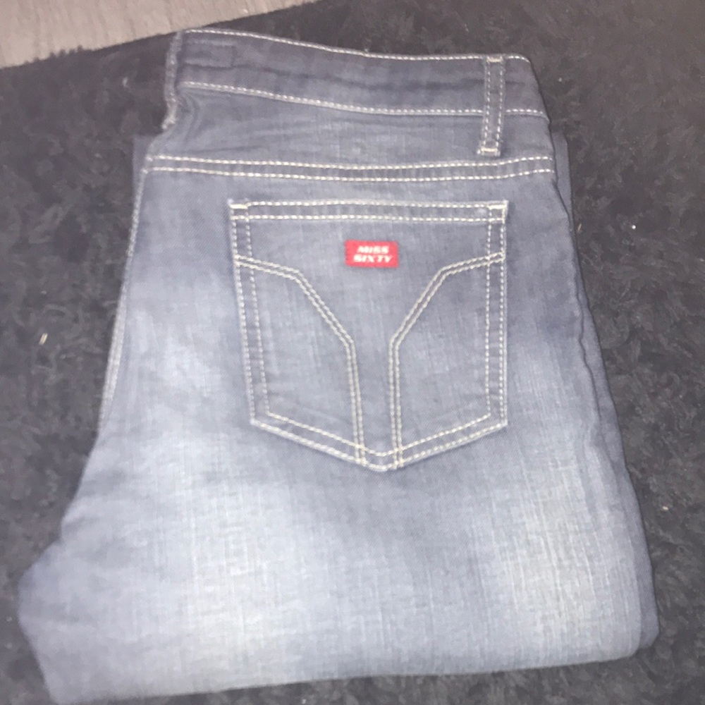 Gray jeans